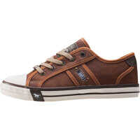 Tenisi & Adidasi Rubber Toe Cap Casual Low Trainers In Chestnut Femei