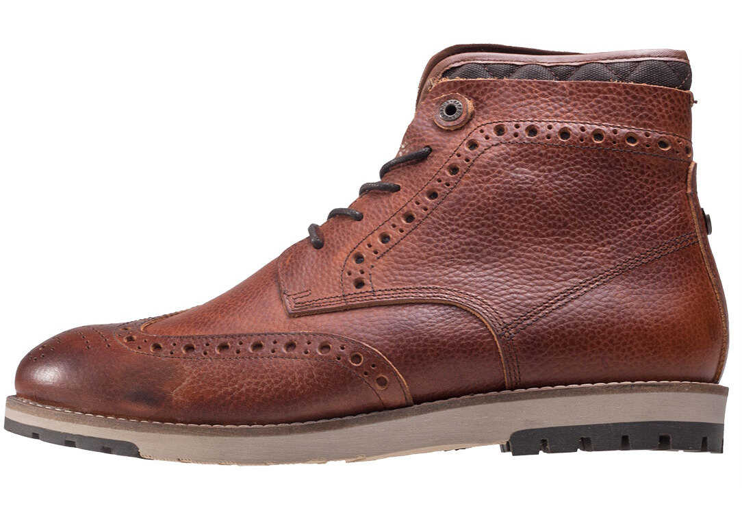 Gheata Barbour Cowan Chukka Boots In Cognac Brown