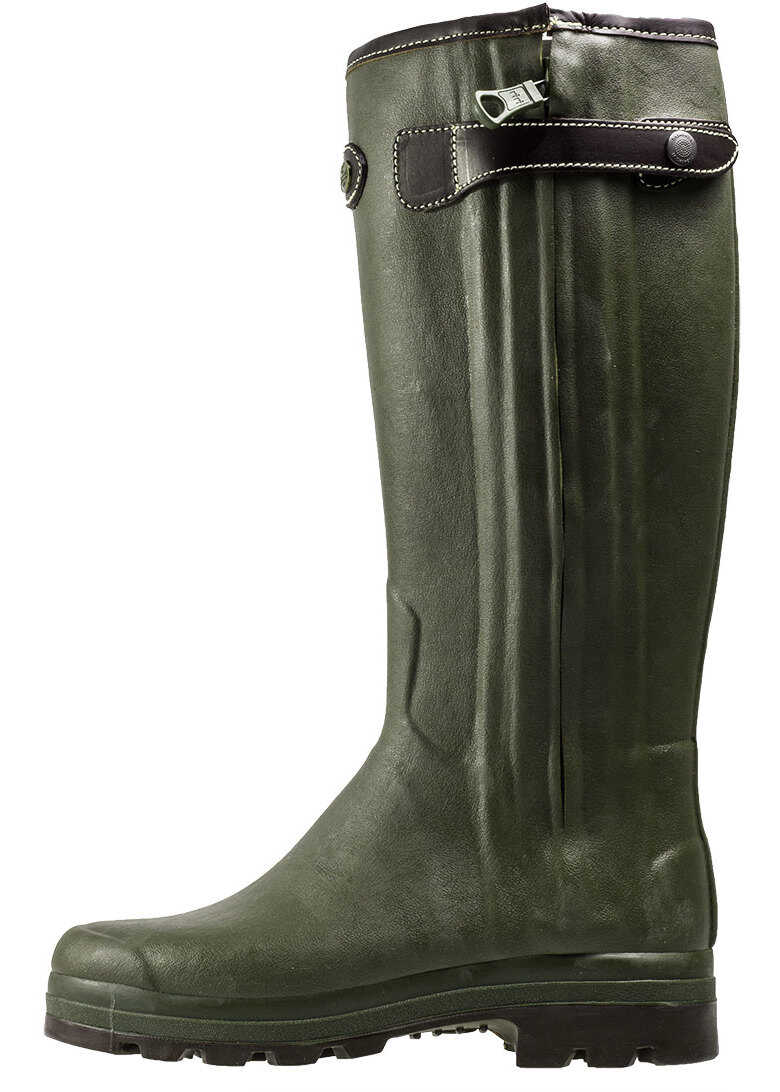 Gheata Le Chameau Chasseur Heritage Kevlar Wellington Boots In Green Green