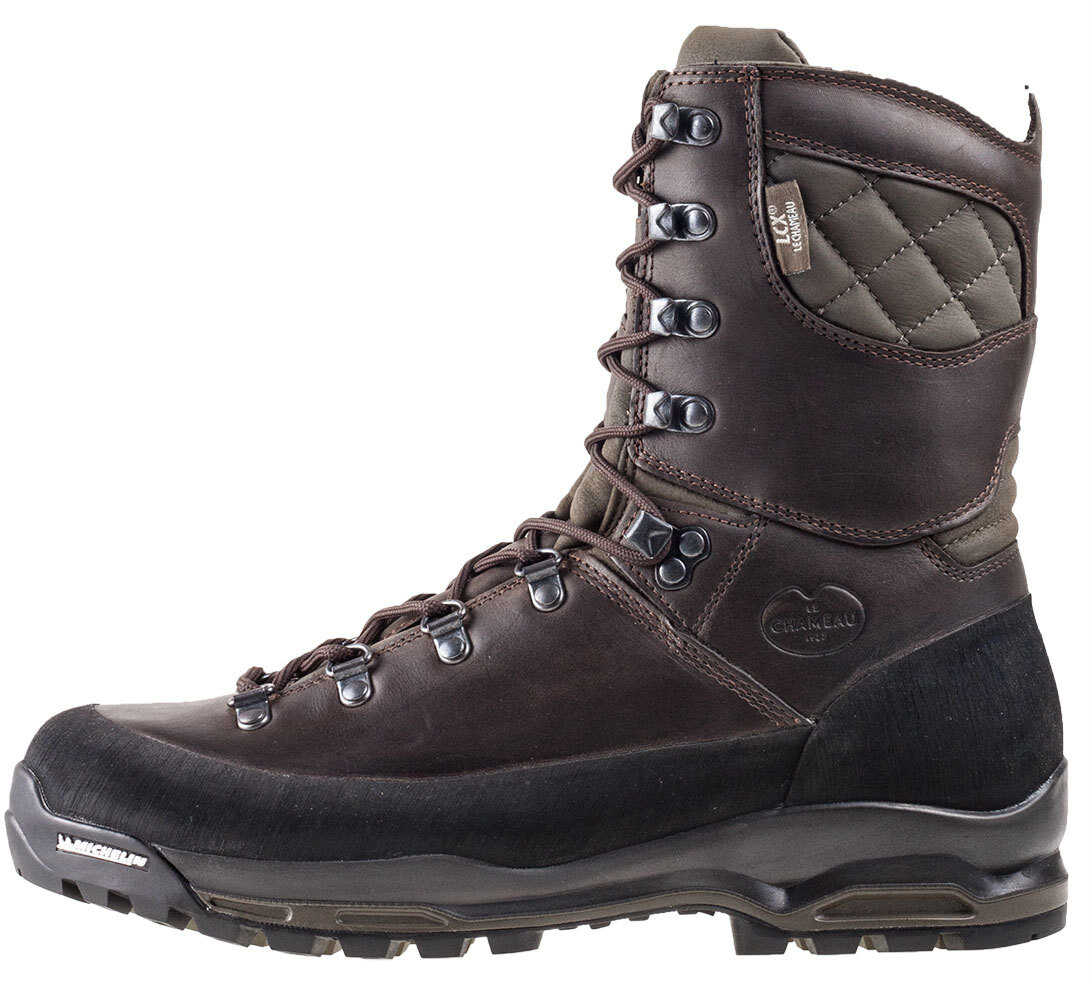 Gheata Le Chameau Condor Lcx Michelin Sole Boots In Dark Brown-Olive Brown