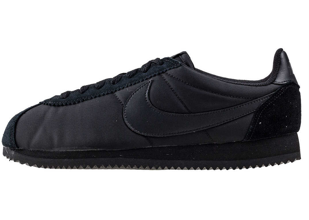 Tenis Nike Classic Cortez Trainers In Black Black Black