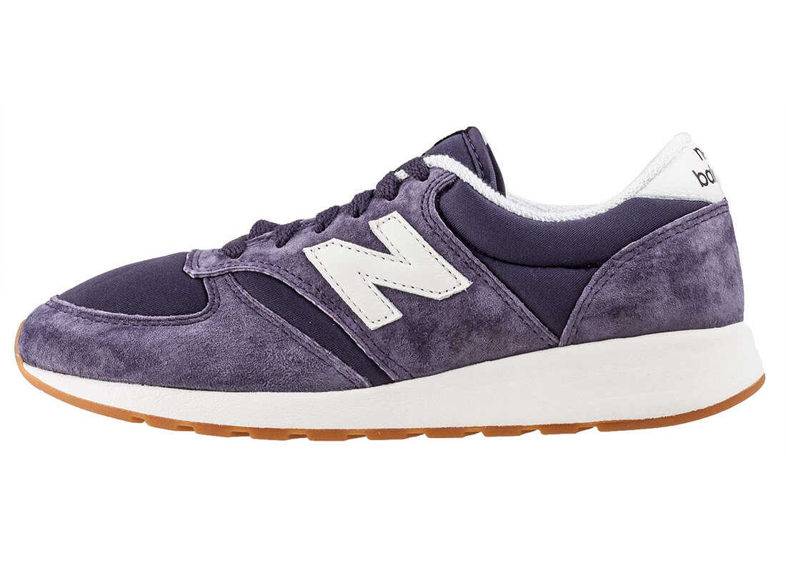 Tenis New Balance Classics 420 Hybrid Running Trainers In Purple Purple