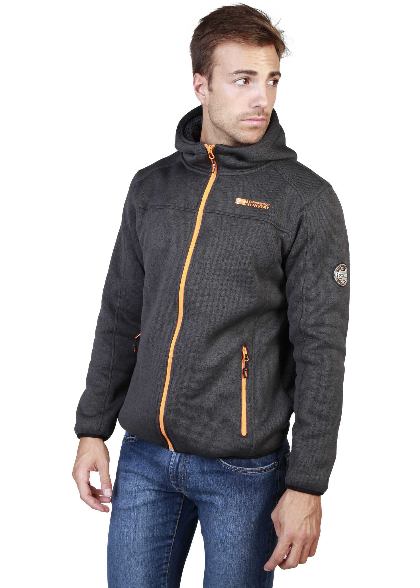 Bluza Geographical Norway Trombone_Man Grey