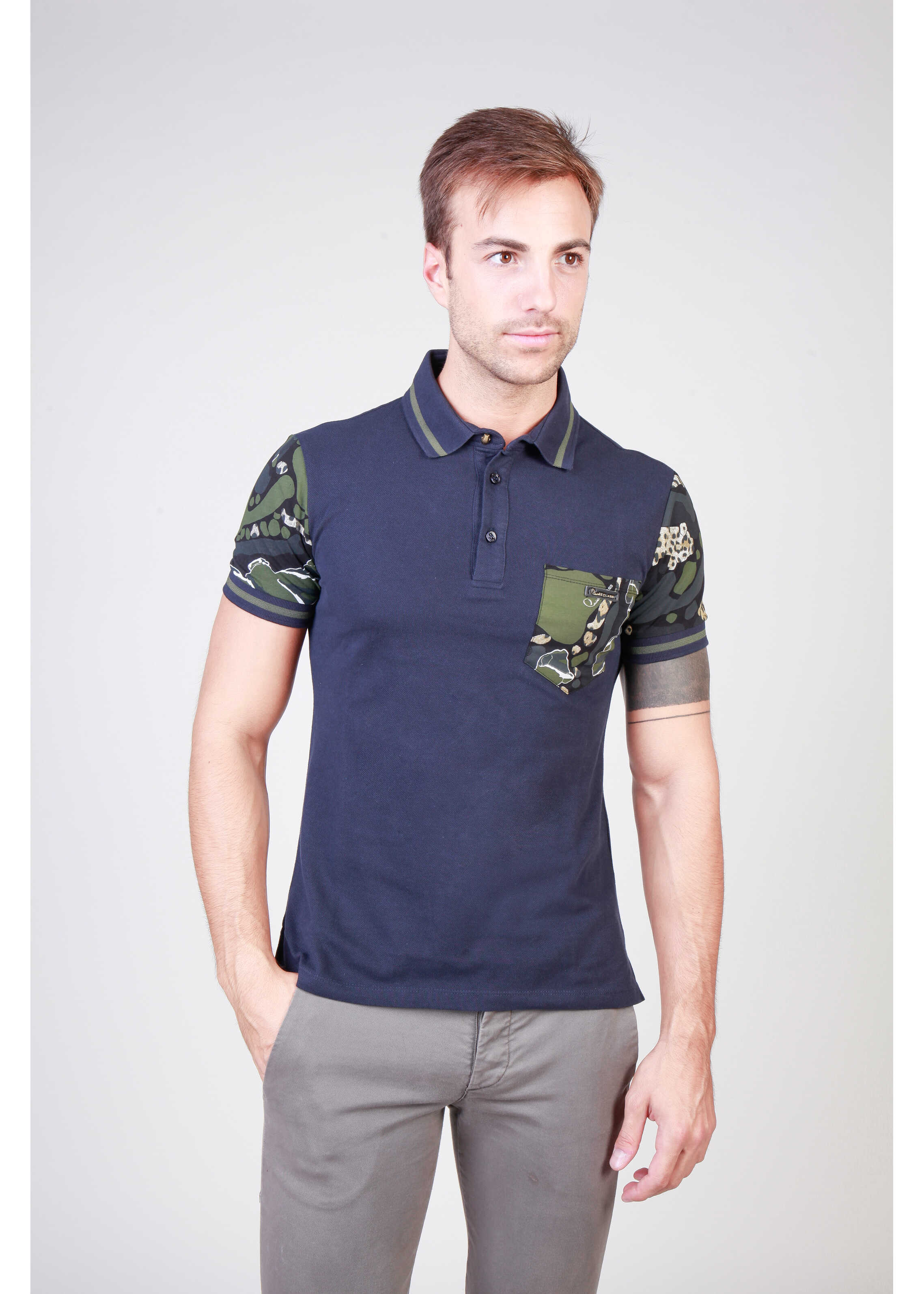 Tricou Cavalli CLASS B3Jqb72690016_3267_9 Blue