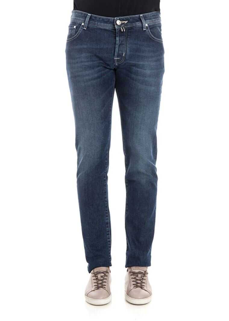 Blug Jacob Cohen 5 Pocket Jeans Blue