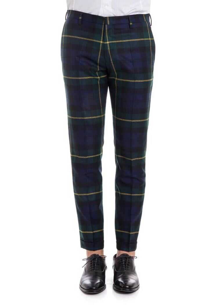 Pantalon Paul Smith Wool Trousers Blue