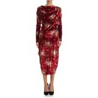 Rochii de zi Velvet Dress (Andreas Kronthaler Unisex Collection For Vivienne Westwood) Femei