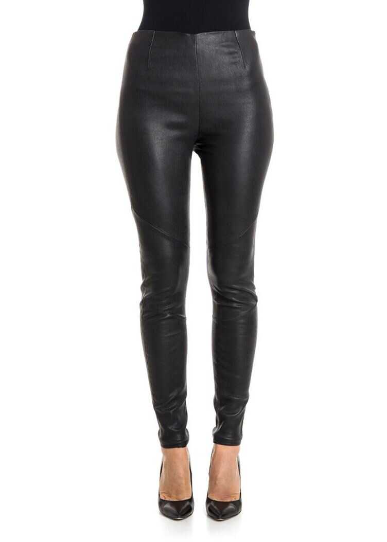 Colant Tigha Leather Leggings Black