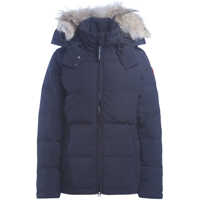 Geci de Puf Chelsea Blue Parka With Hood Femei