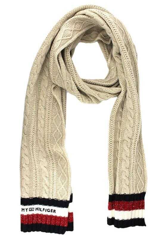 Esarfa Tommy Hilfiger Scarf Cream