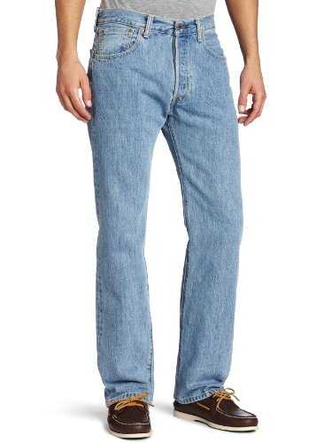 Blug Levi's® Men's 501 Original-Fit Jean Light Stonewash