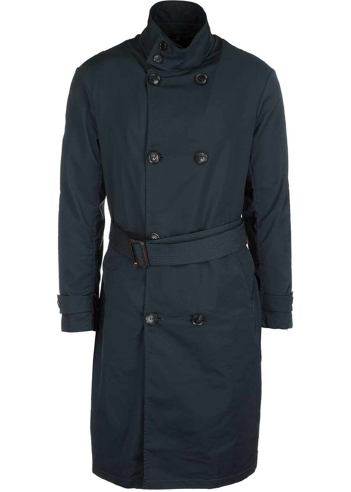 Pardesiu Emporio Armani Raincoat Black
