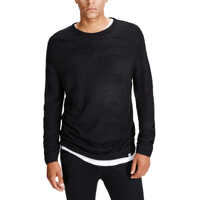Pulovere Men's Black Camo Pullover Barbati
