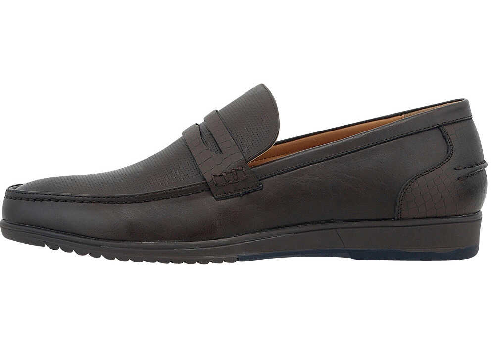 Mocasin Levon Men's Loafers In Brown Color Brown