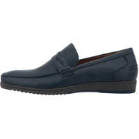 Mocasini Men's Loafers In Blue Color Barbati