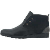 Ghete & Cizme Men's Booties In Black Color Barbati