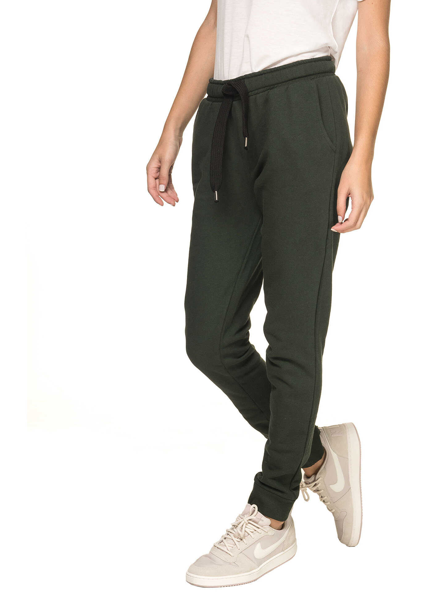 Pantalon sh by Silvian Heach Cerisano Women's Green Jogging Pants Orto