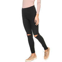 Colanti Women's Leggings In Black Femei