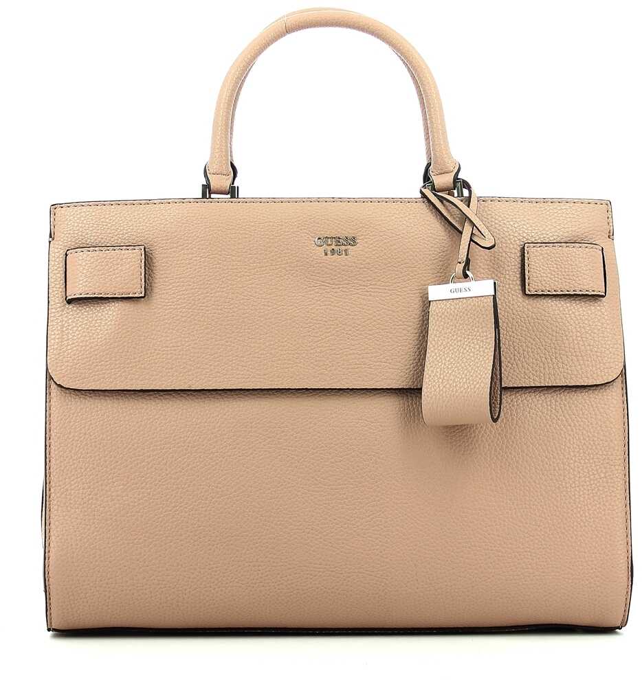 Geanta femei GUESS 7F5F49930E TAUPE