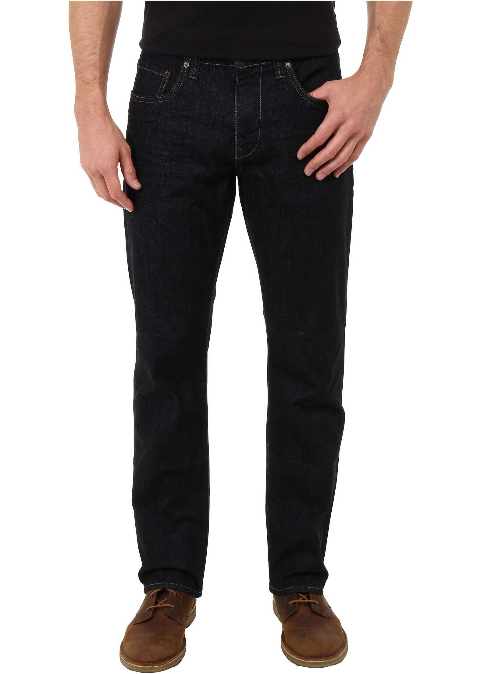 Blug Mavi Jeans Myles Mid-Rise Straight Leg in Rinse Italy* Rinse Italy