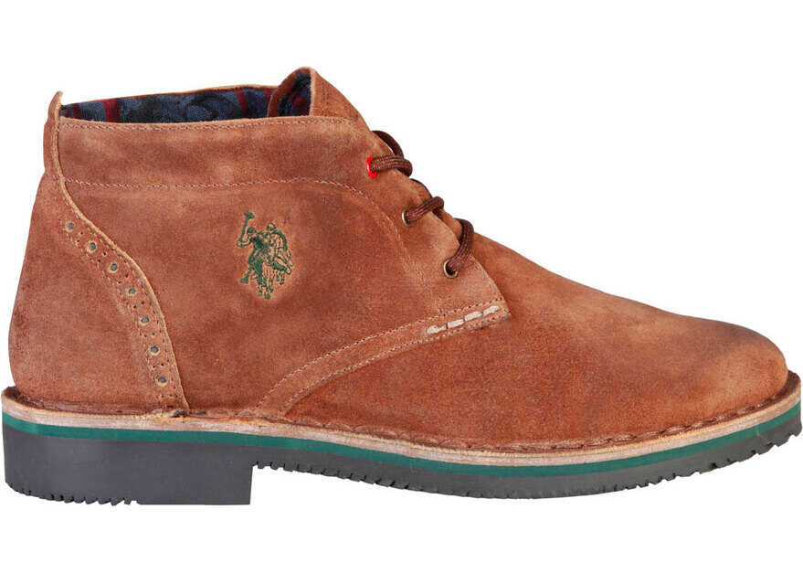 Pantof U.S. POLO ASSN. Walt3036W7 Brown