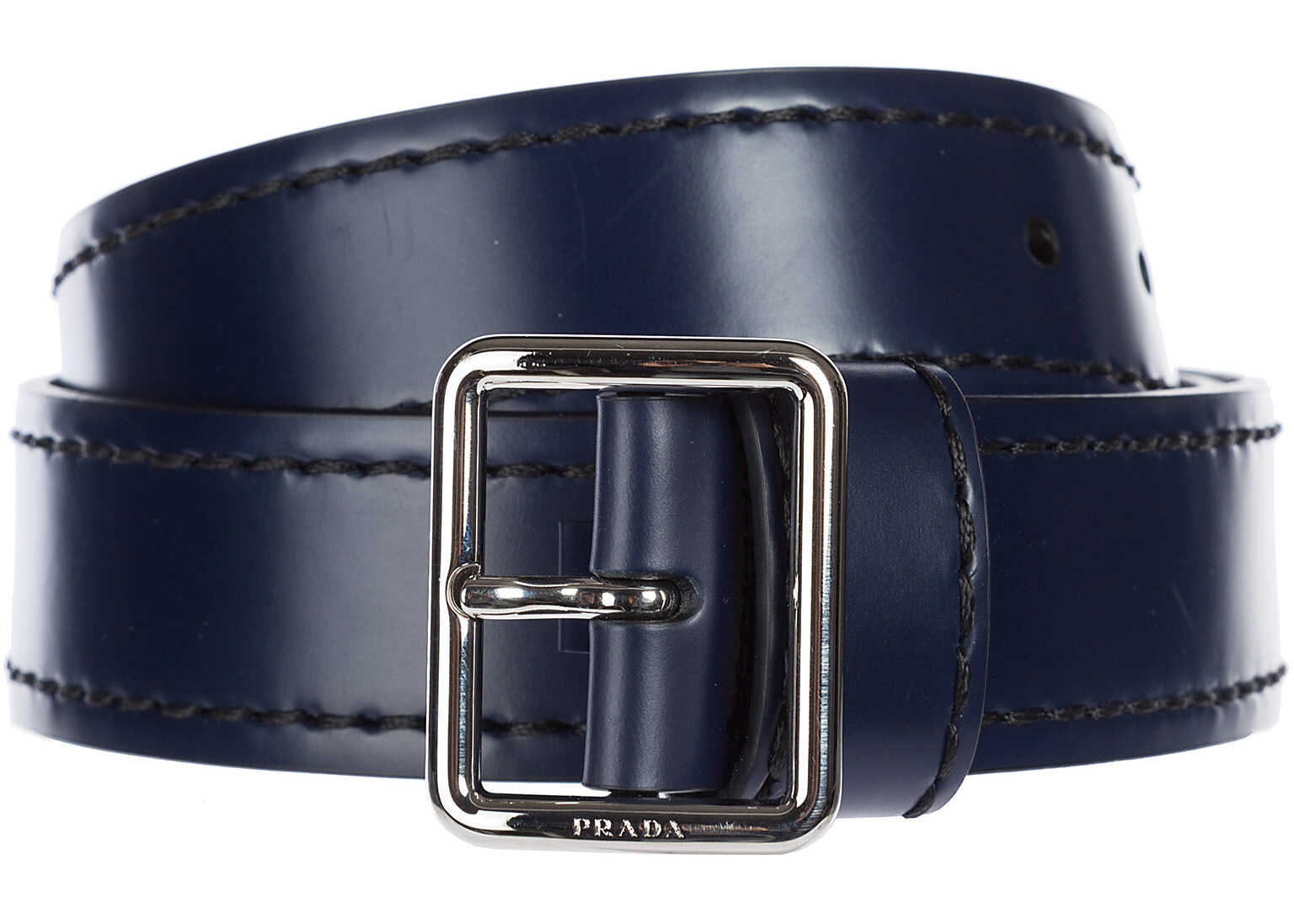 Curea Prada Leather Belt Blue