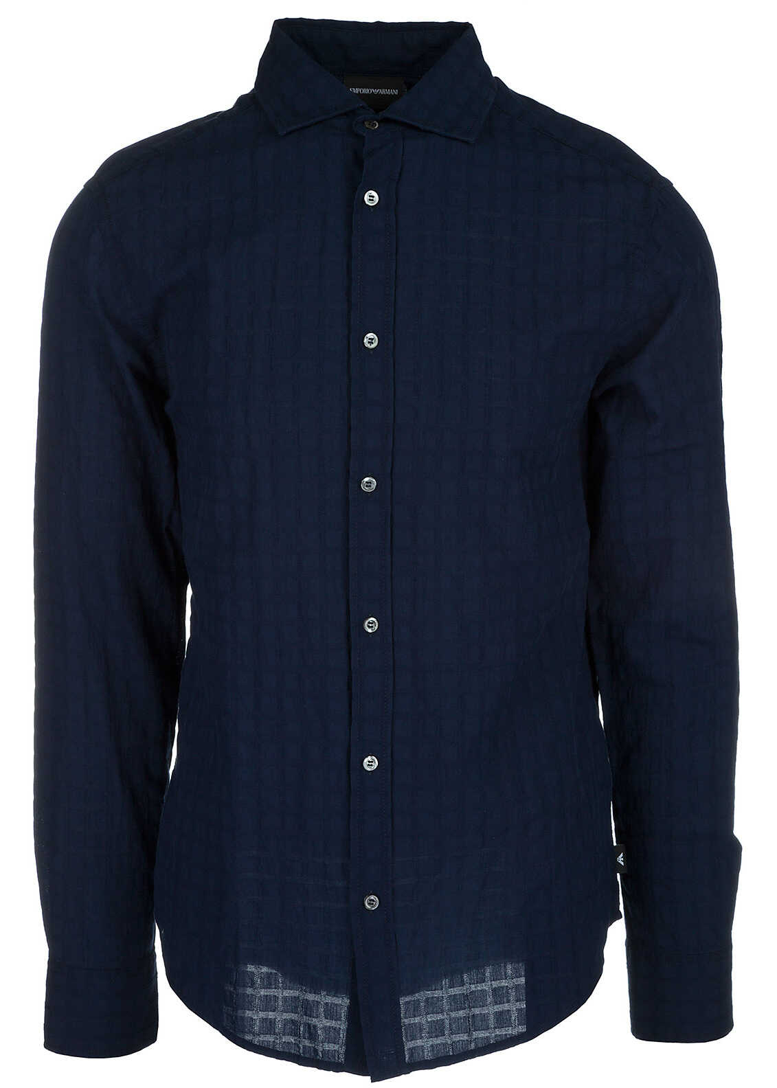 Camasa Emporio Armani Dress Shirt Blue