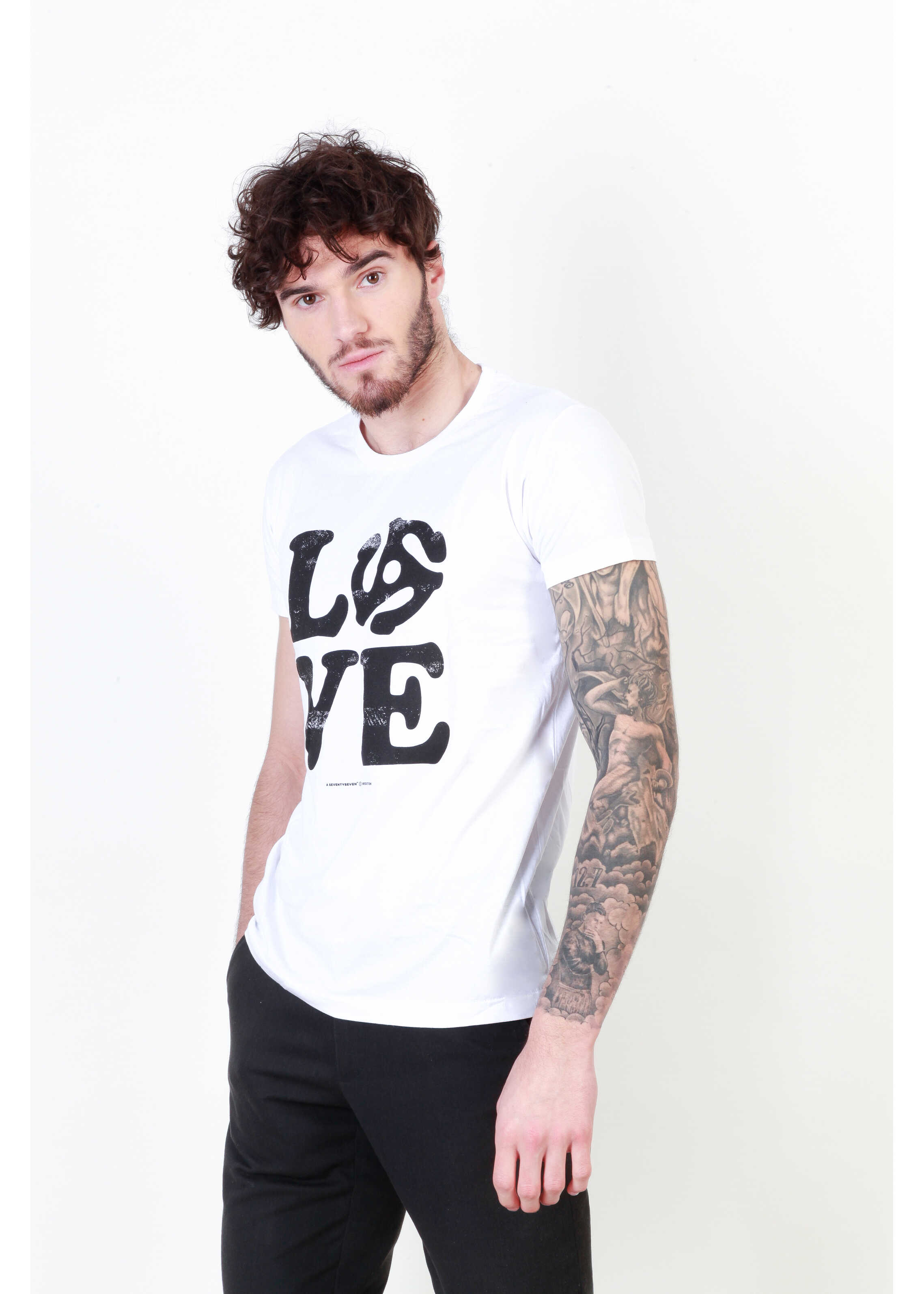 Tricou Seventy Seven 77Mts237 White