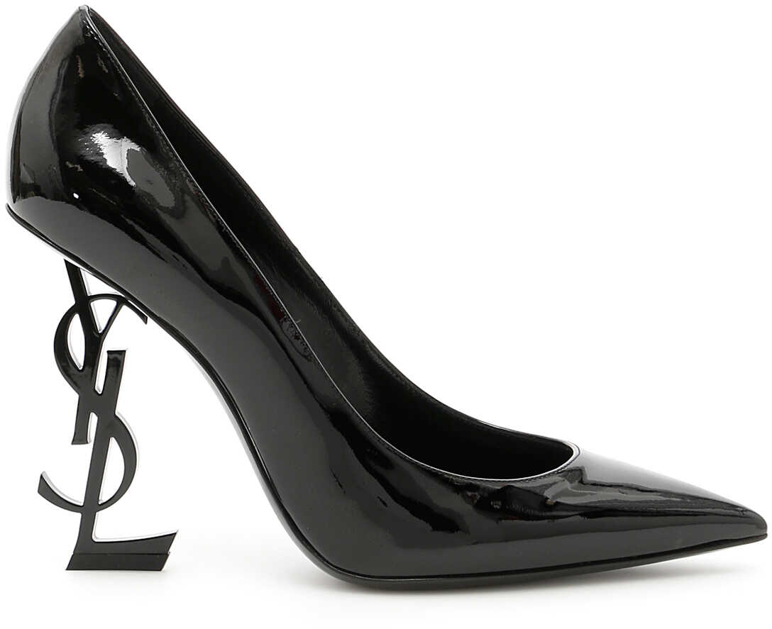 Pantof Saint Laurent Patent Pumps NERO