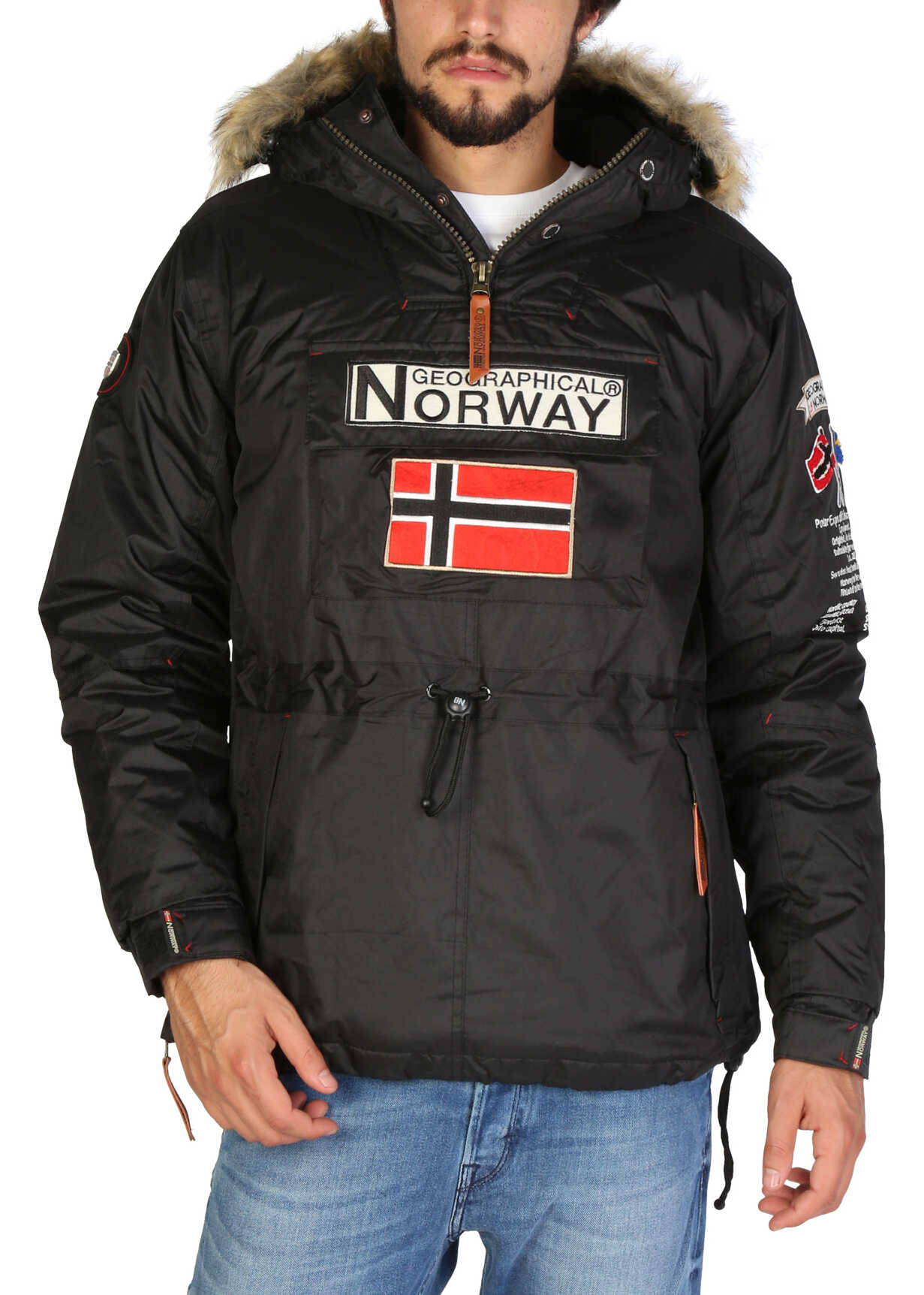 Geaca Geographical Norway Boomerang_Man Black