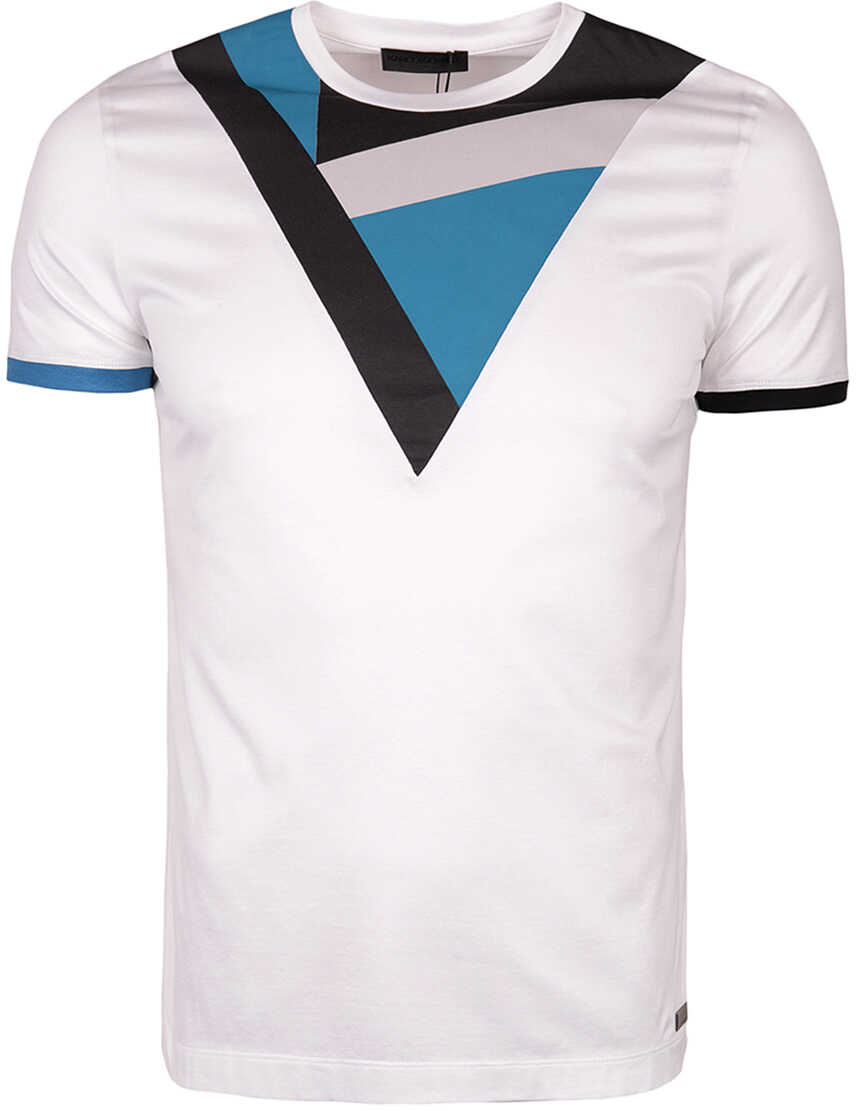 Tricou Karl Lagerfeld T-shirt Biały