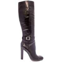 Ghete & Cizme Kozaki Damskie Devaina Stivale FLDEV4 LEA11 BLACK* Femei