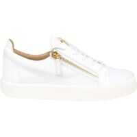 Sneakers Frankie Giuseppe Zanotti White Leather Sneakers Barbati