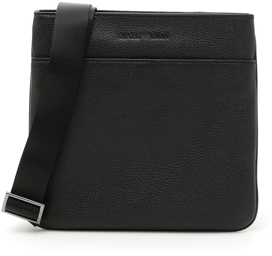 Geanta barbati Emporio Armani Messenger Bag NERO
