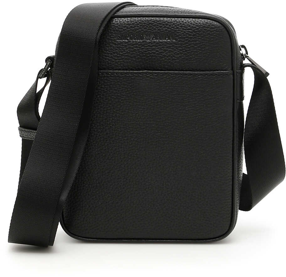 Geanta barbati Emporio Armani Messenger Bag NERO
