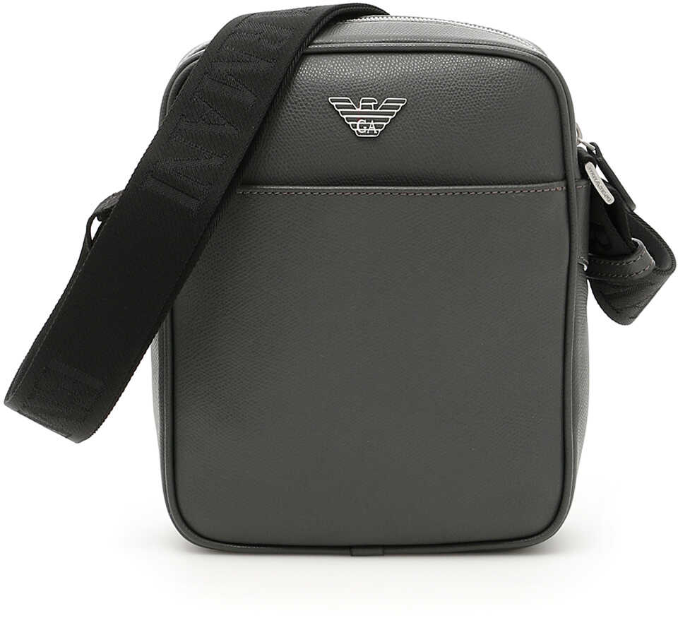 Geanta barbati Emporio Armani Messenger Bag DARK GREY
