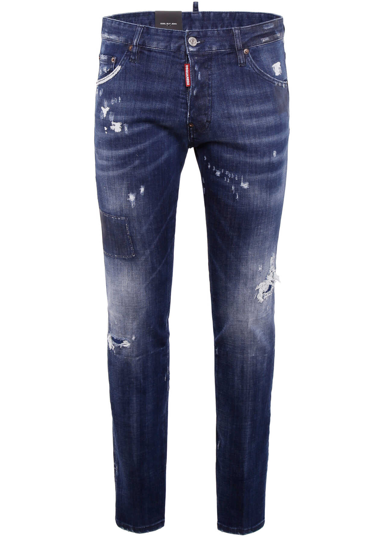 Blug DSQUARED2 Jeans Five Pockets BLUE DENIM