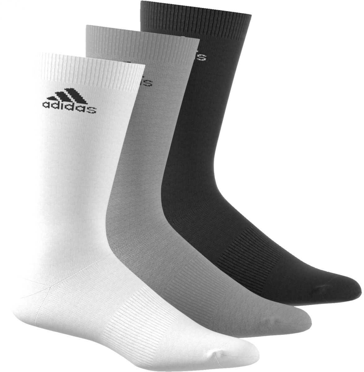 Soseta adidas Per Crew T 3pp BLACK/MGREYH/WHITE