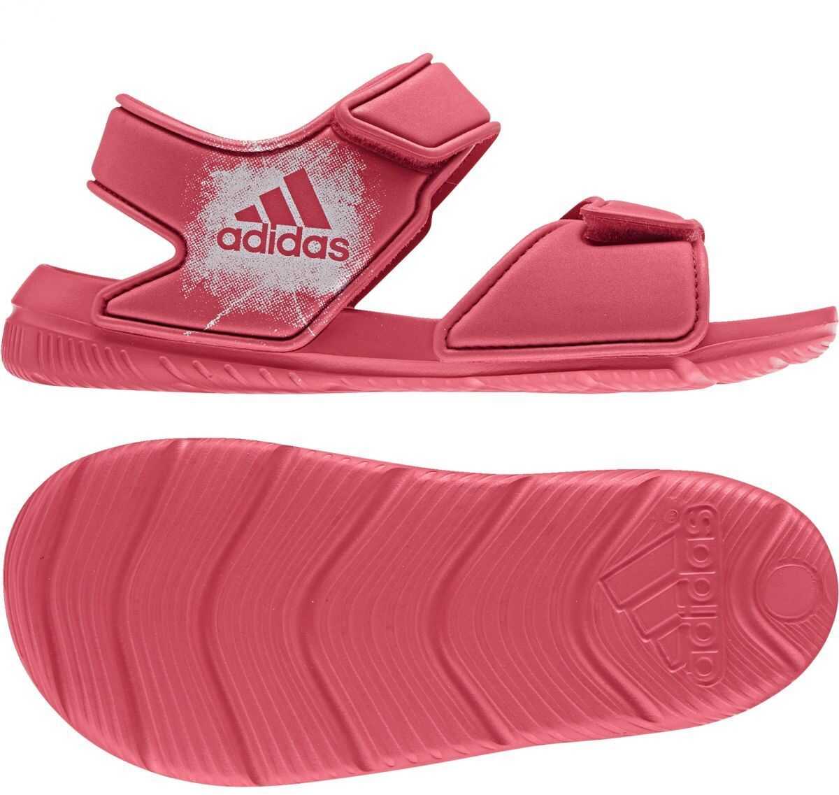 Sandala adidas ALTASWIM C CORPNK/FTWWHT/FTWWHT