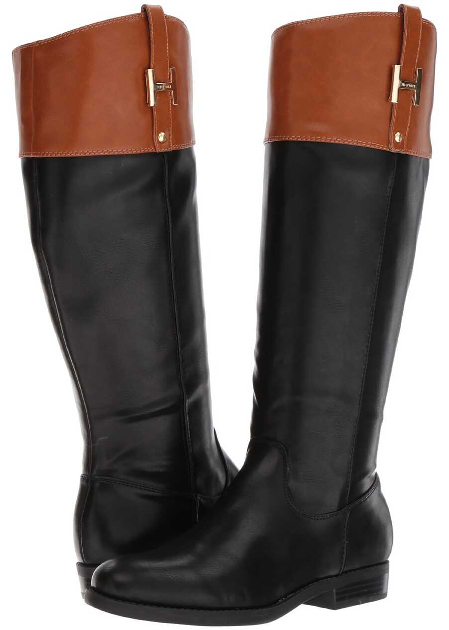 Gheata Tommy Hilfiger Shyenne 3 Black/Tan