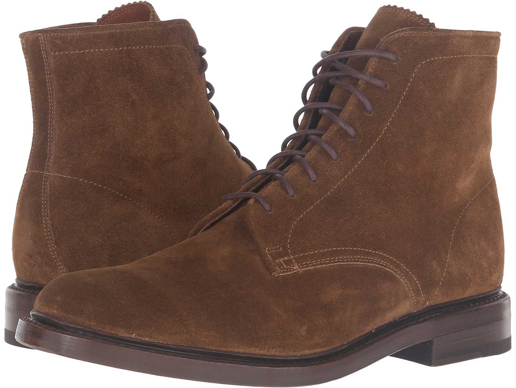 Gheata Frye Jones Lace-Up Chestnut Oiled Suede