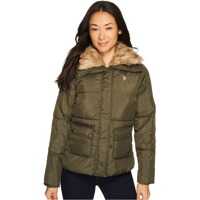 Geci de Iarna Fur Collar Puffer Femei