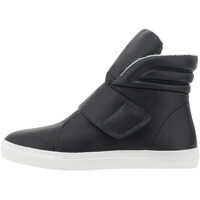 Tenisi & Adidasi Women's Casual Mid Cut Black Sneakers Femei
