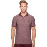 Tricouri Polo Classic Fit Solid Short Sleeve Poly Pique Polo Shirt Barbati