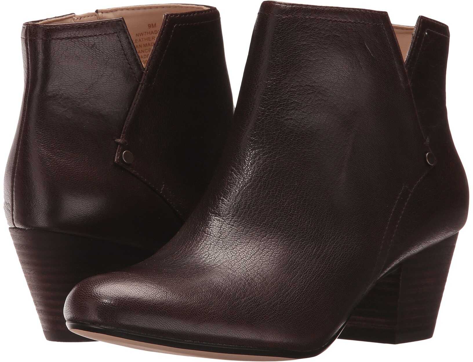 Gheata Nine West Hadriel Dark Brown Leather