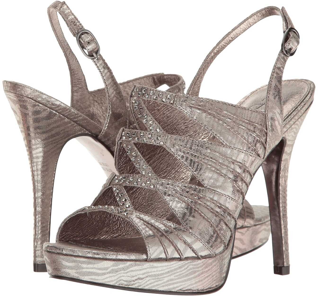 Sandala Adrianna Papell Marissa Gunmetal Moiret