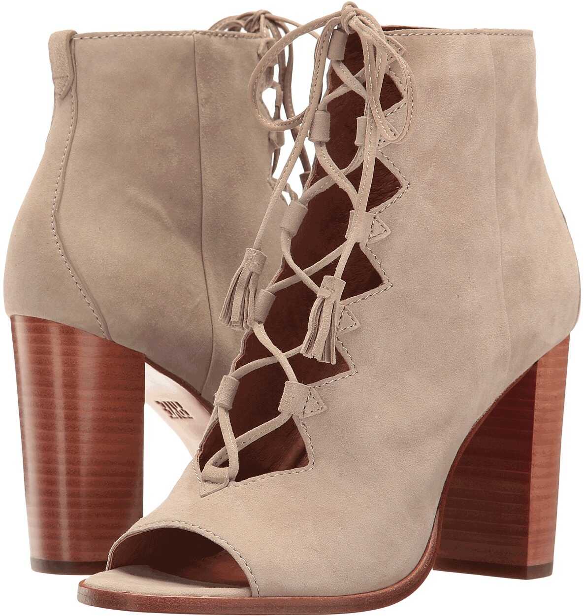 Gheata Frye Gabby Ghillie Ash Suede