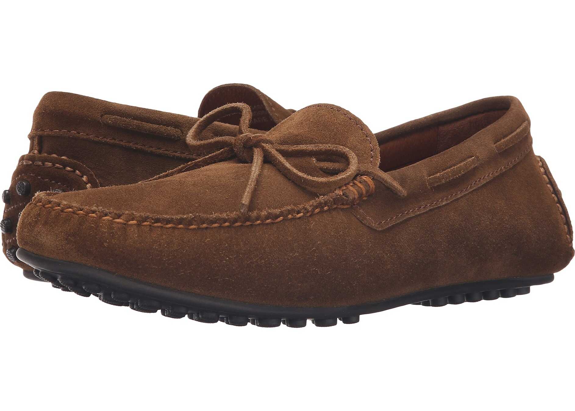 Frye Allen Tie Chestnut Oiled Suede