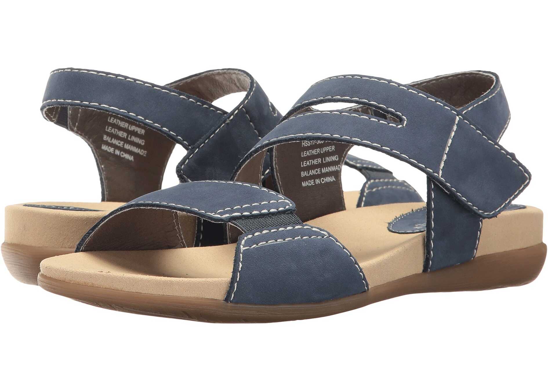 Sandala David Tate Squish Navy Nubuck
