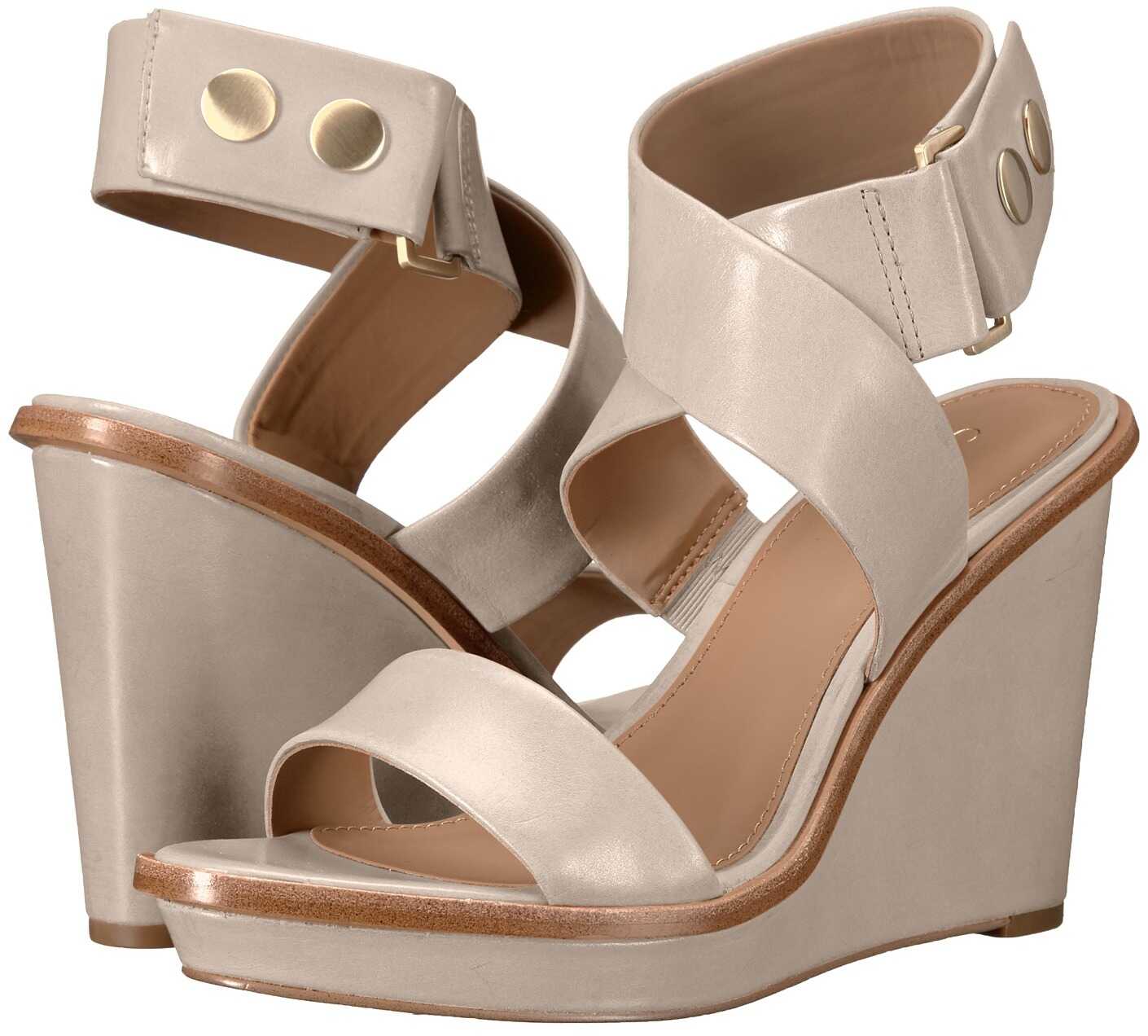 Sandala Calvin Klein Pernina Soft White Leather